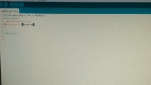 Урок #1. Работа с  COM портом