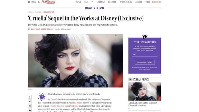 Failing UPWARDS! Disney says Cruella is the FUTURE and rewards failure with a sequel! смотреть онлайн