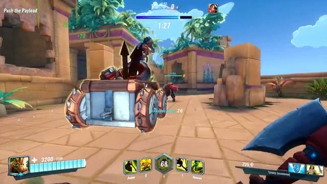 Гровер (Grover) мини обзор (мини гайд) Paladins(beta) - я не клон Overwatch смотреть онлайн