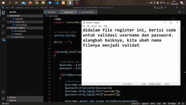 Login CSRF PHP | UTS 6C | 19090075 смотреть онлайн