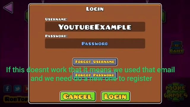 geometry dash how to fix email is already in use смотреть онлайн
