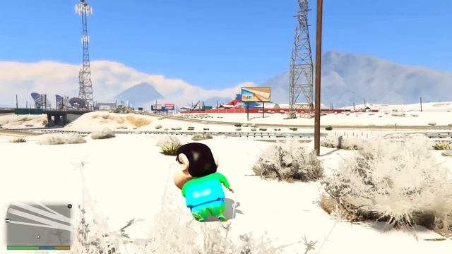 GTA 5 : SHINCHAN see KING KONG Village || meets ICE & LAVA TITANS in GTA V смотреть онлайн
