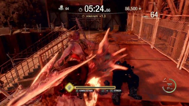 Krauser Island S++ All Enemies Cleared - Resident Evil 4 Remake Mercenaries смотреть онлайн