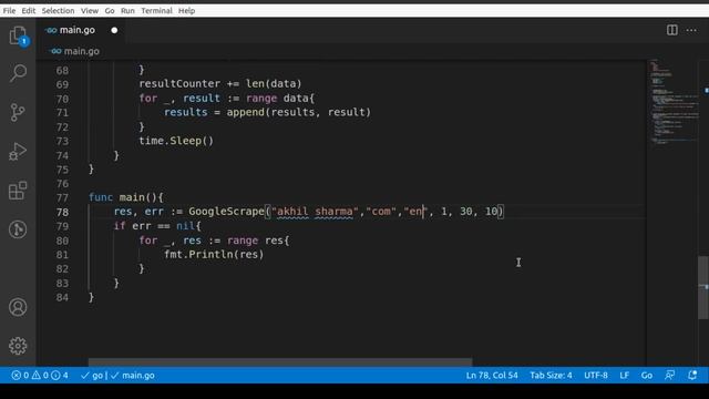 Golang Project 2021 - Scrape Google Results - Part 4 смотреть онлайн