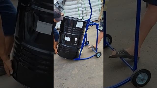 Тележка для бочки 220 литров смотреть онлайн