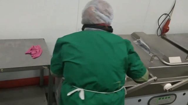 Отделение переработки. Рыбная ферма Мраморный сом