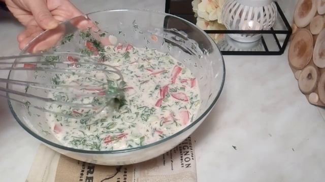 Их всегда мало! Невероятно вкусные лепёшки со сладким перцем , зелёным луком и укропом. смотреть онлайн