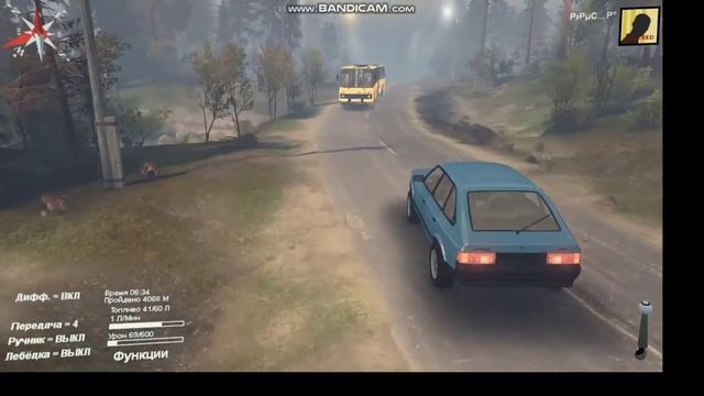 Трагедия Виктора Цоя! Реконструкция ДТП в spintires смотреть онлайн