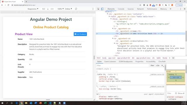 Part-12: Working with Elements in AngularJS App using Protractor | Table смотреть онлайн