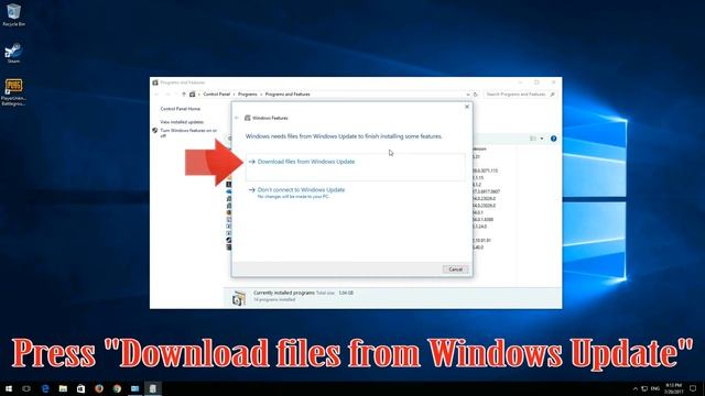 [FIX] "An app on your PC needs the following Windows feature: .NET Framework 3.5" in Windows 10 смотреть онлайн