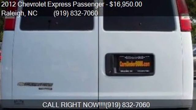 2012 Chevrolet Express Passenger LT 3500 3dr Passenger Van w смотреть онлайн
