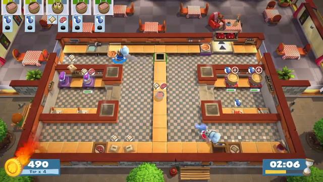 Overcooked 2 Kevin 1 secret hidden level (3 stars) смотреть онлайн