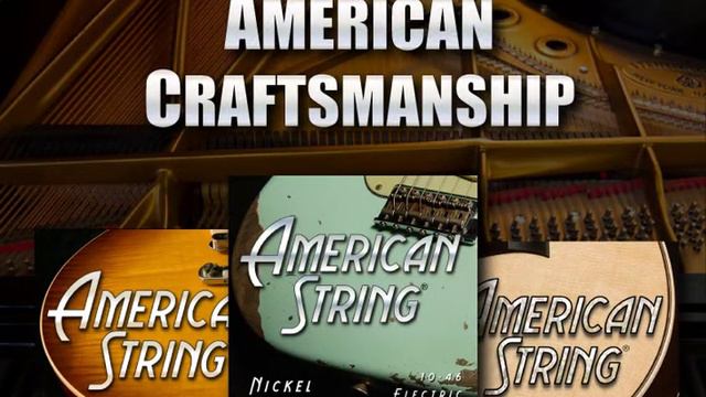 American String Guitar Strings - Piano Tone for Guitar смотреть онлайн