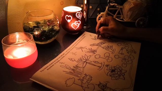 ASMR Антистресс! Обводим по точкам! Звук пишущей ручки. Шепот. АСМР смотреть онлайн
