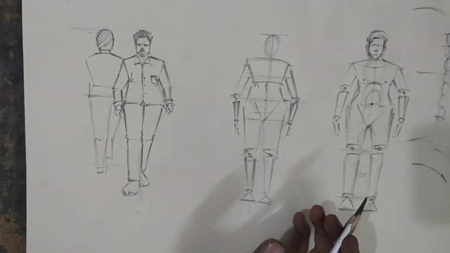 human figure drawing | how to draw human body смотреть онлайн