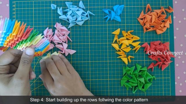3D Origami Pen stand | 2 in 1 Pen Stand or Flower Vase | 3D Pen Stand Tutorial step by step смотреть онлайн