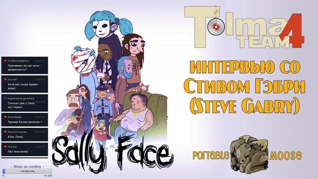 Sally Face - Interview With Steve Gabry - Подкаст с разработчиком Sally Face (Steve Gabry)