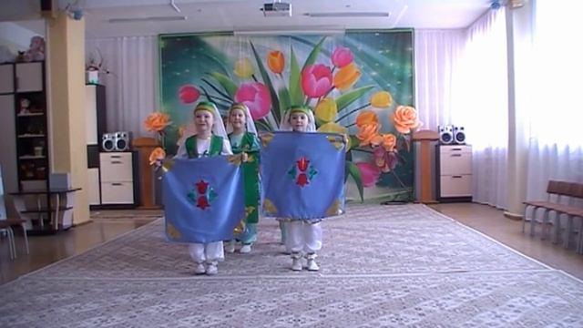 Танец с платками. Для фестиваля. смотреть онлайн