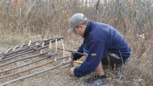 Поймал ФАЗАНА живым _ ловушка ПИРАМИДА работает _ ФАЗАН попался!