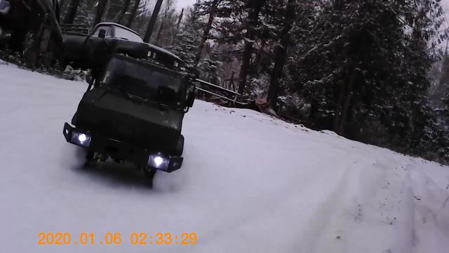 LDRC LD-P06 , portal axles, 260 motor, Unimog U1300L, first Run , смотреть онлайн