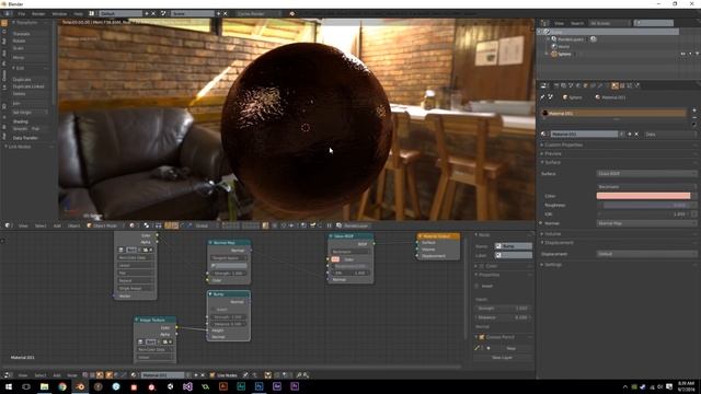 Blender Glass Normal Mapping Quick-Fix Tutorial смотреть онлайн
