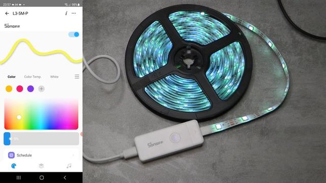 Sonoff L3-P: individually addressable strip смотреть онлайн