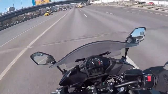 Первый весенний выезд. Тест поездка на ER6f перед дальняком. Все системы работают ? Kawasaki ER-6f.