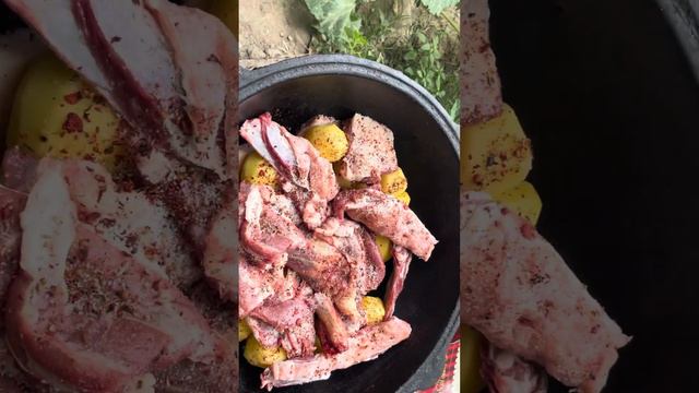 Казан кабаб мало известный рецепт который я вам расскажу и покажу готовим на костре @Kamusya. смотреть онлайн