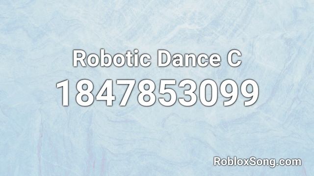 Robotic Dance C Roblox ID - Roblox Music Code смотреть онлайн