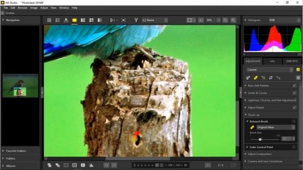 Nikon NX Studio - Post-Processing (RAW), Retouching & Movie Editing (Part 02)