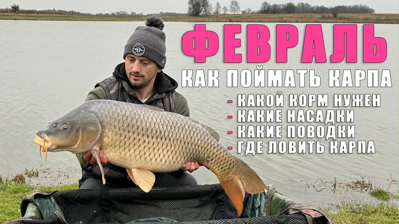 Карпфишинг. Как поймать карпа ранней весной. 22 февраля 2024. Вода +5 смотреть онлайн
