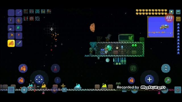 TERRARIA, игра БОСС Moon Lord (Лунный Лорд), арена+прохождение за класс Мечника смотреть онлайн