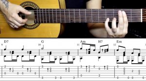 АБВГДейка | На гитаре | Ноты Табы Разбор