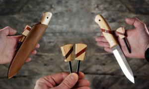 Изготовление туристических ножей по мотивам ножей Хораса Кефарта.