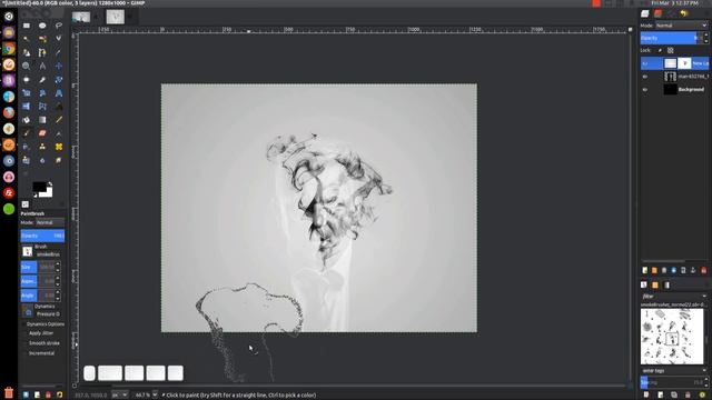 GIMP Tutorial: Smoke Effect смотреть онлайн