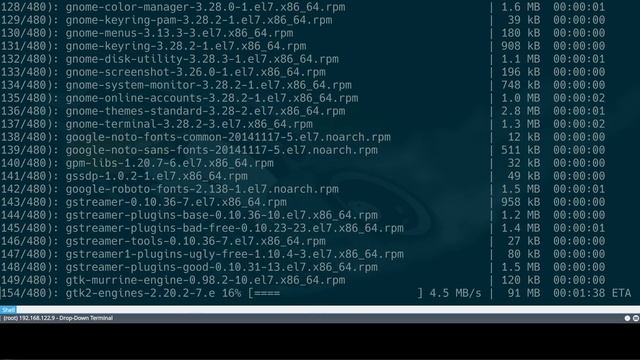 Centos 7 установка Cinnamon