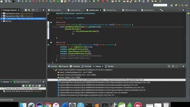 Spring MVC, Thymeleaf, Mongo DB, Security project Part 6 смотреть онлайн