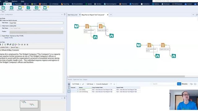 Alteryx - Report to Text Tool Strips Punctuation смотреть онлайн