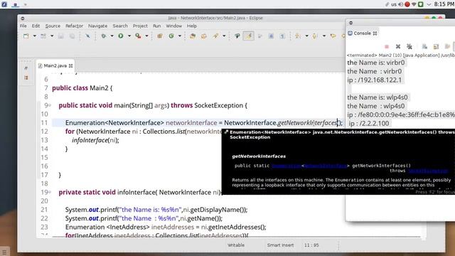 39 JAVA Networking Network Interface смотреть онлайн