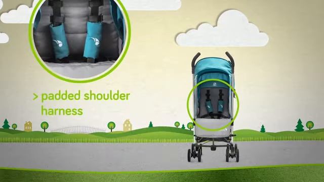 Poussette canne reversible Baby Jogger VUE LITE смотреть онлайн