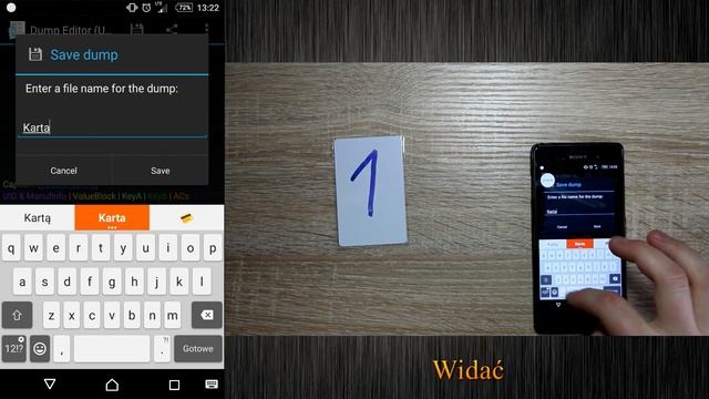 Kopiowanie klonowanie bloku 0 UID karty mifare 1k przy pomocy smarfonu z NFC oraz aplikacji MCT смотреть онлайн