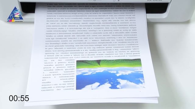 Epson PX-045A: тест на скорость печати текста с изображением смотреть онлайн