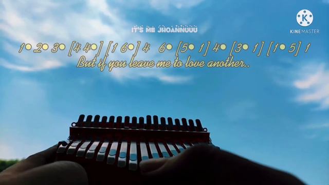 🌻 You Are My Sunshine - Kalimba Cover With Easy Tabs And Lyrics ° Ling Ting 17 Key ° 🌻