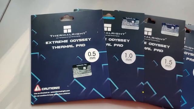 Термопрокладки Thermalright Extreme Odyssey Thermal Pro обзор