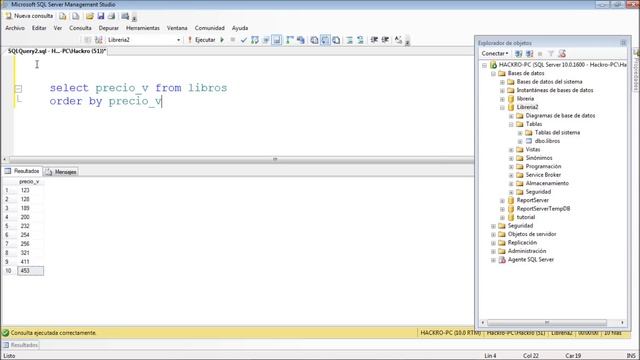 Tutoriales SQL Server #19 - Order by смотреть онлайн