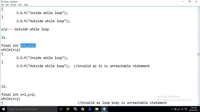 Java Control Flow || Iterative Statements || Part-3 смотреть онлайн