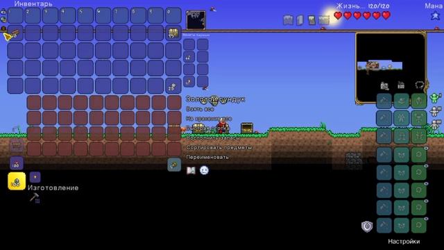Как правильно сортировать вещи ? | Terraria смотреть онлайн