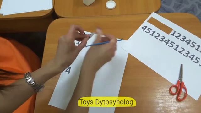 Учим цифры с помощью штампов смотреть онлайн
