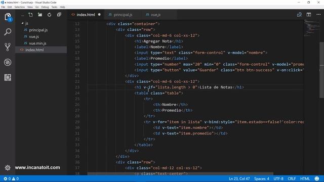 9. Directiva v-if, v-else - Curso Vuejs V2 смотреть онлайн