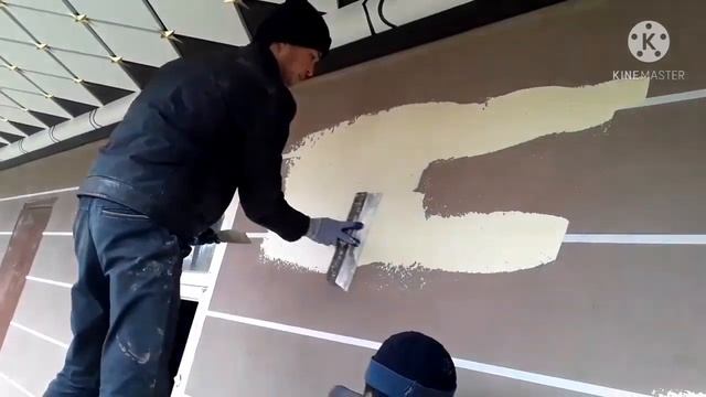 Жидкий травертин фасад обычный фосон / Travertine lỏng / Liquid travertine / Suyuq traverten Регар смотреть онлайн